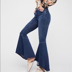 Free People bell bottom jeans
